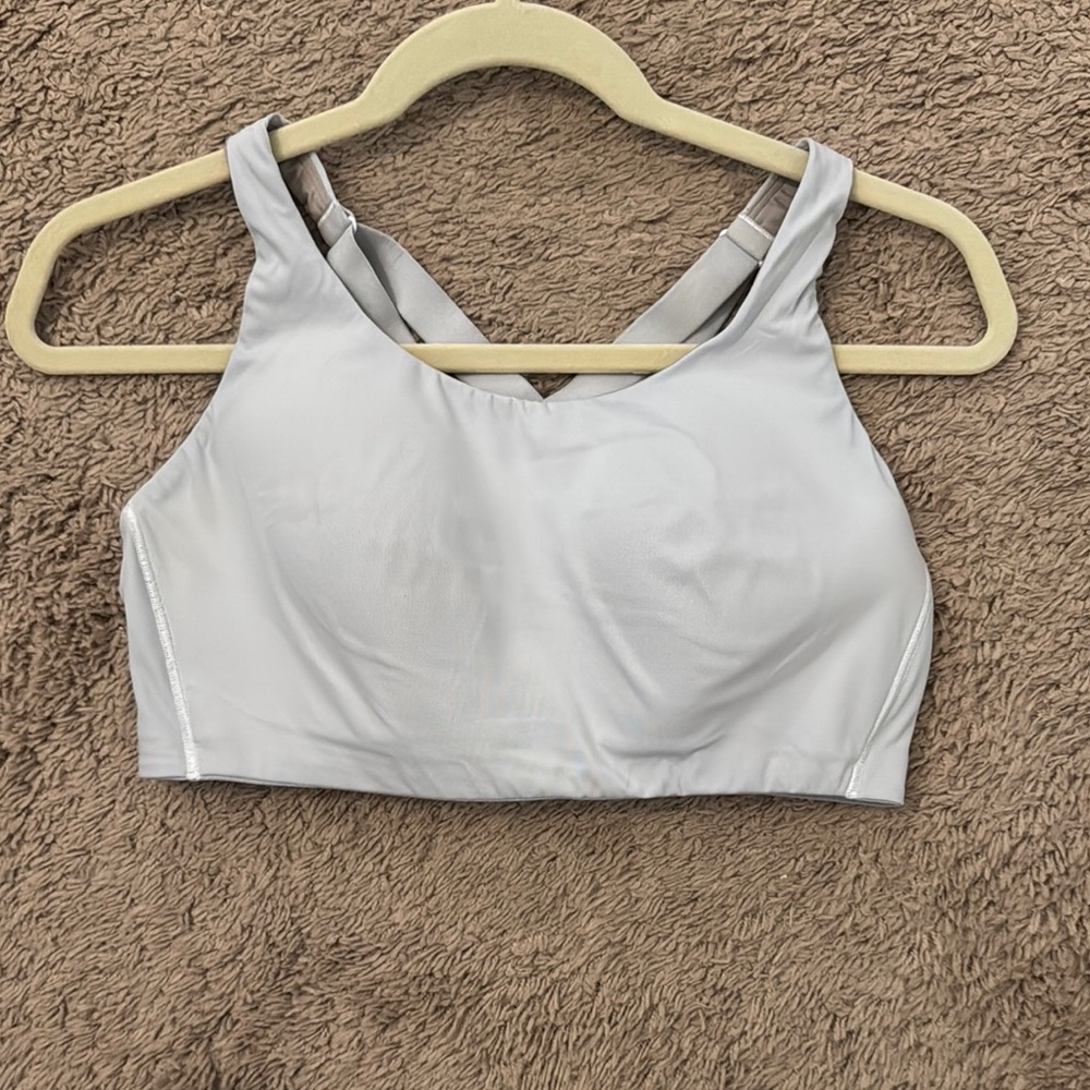 Lululemon Athletica Light Gray Sports Bra